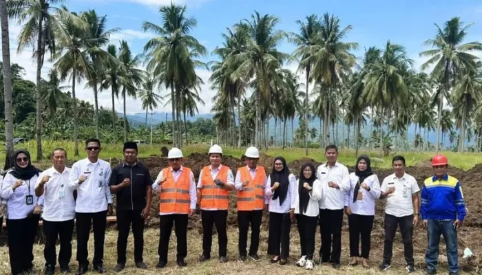 Pemkab Bolmong Melakukan Peletakan Batu Pertama Pembangunan BLKDi Deaa Lalow