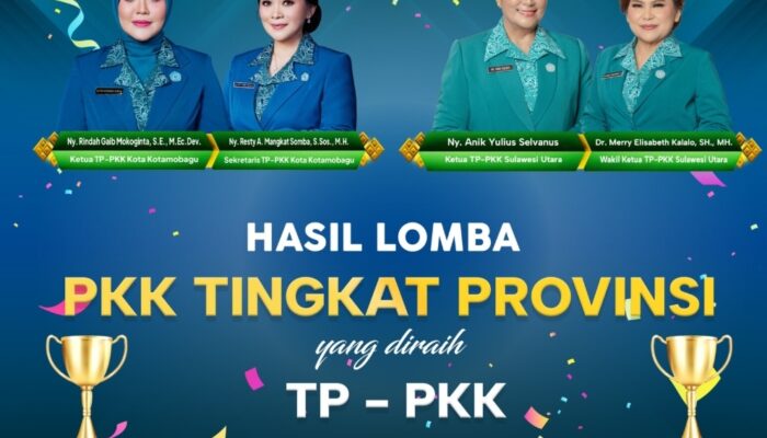 TP-PKK Kotamobagu Raih Prestasi Gemilang di Lomba Tingkat Provinsi Sulut