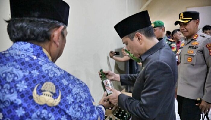 Wali Kota dr. Weny Gaib Pastikan Barang Bukti Miras Akan Dimusnahkan