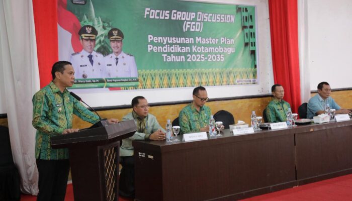 Wali Kota dr. Weny Gaib Buka FGD Tahap II Penyusunan Master Plan Pendidikan Kota Kotamobagu 2025–2035