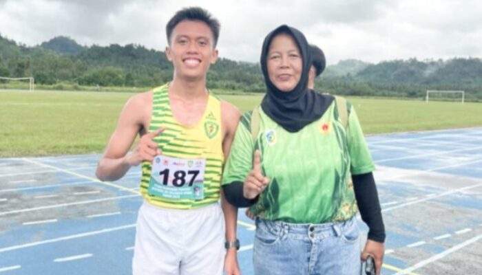Andika Kuasai Lintasan 1.500 Meter dan Raih Emas untuk Kotamobagu