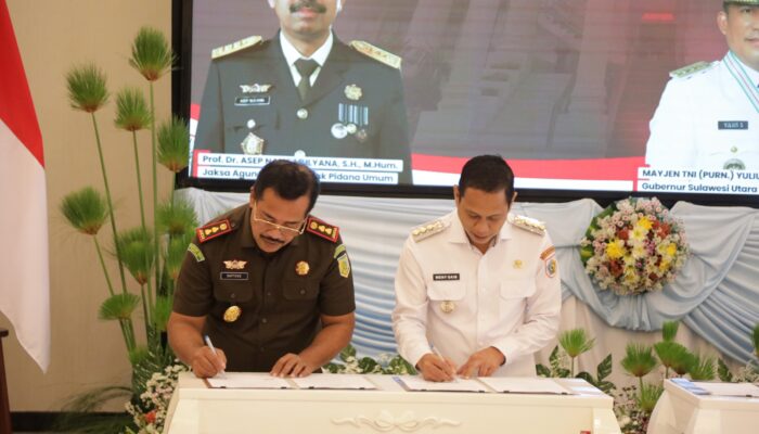 Pemkot dan Kejari Kotamobagu Teken Kerja Sama Penerapan Pidana Kerja Sosial