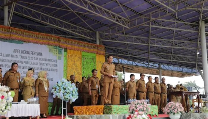 Hanya 60 Persen Hadir Apel, Wali Kota Kotamobagu Ingatkan Sanksi Tegas ASN