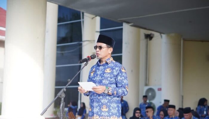 Bupati Boltara Tegaskan Kedisiplinan ASN Pada Apel Korpri