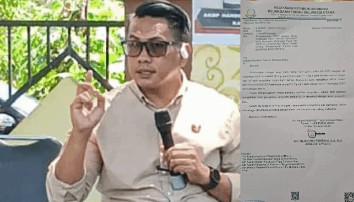 Kejati Sulut Kembalikan SPDP Iptu Deddi Matahari Ke Polda,Hasil Penyidikan Belum Di Terima