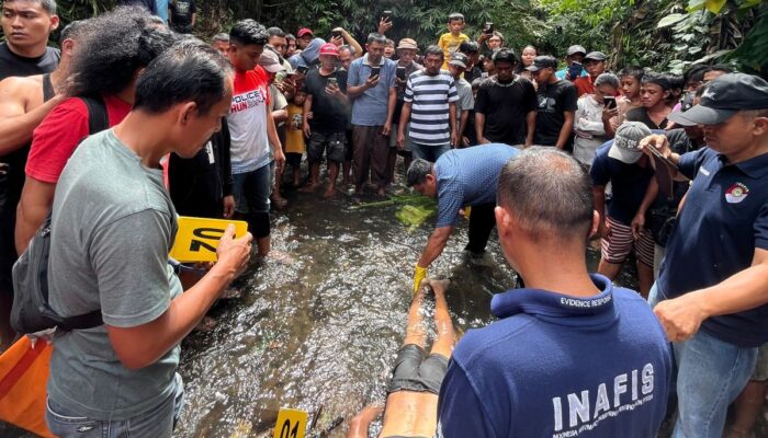 BREAKING NEWS: Pria 57 Tahun Ditemukan Meninggal Dunia di Kuala Jembatan Penghubung Mongondow