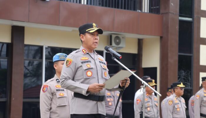 AKBP Irwanto Pimpin Upacara Hari Kesadaran Nasional di Mapolres Kotamobagu