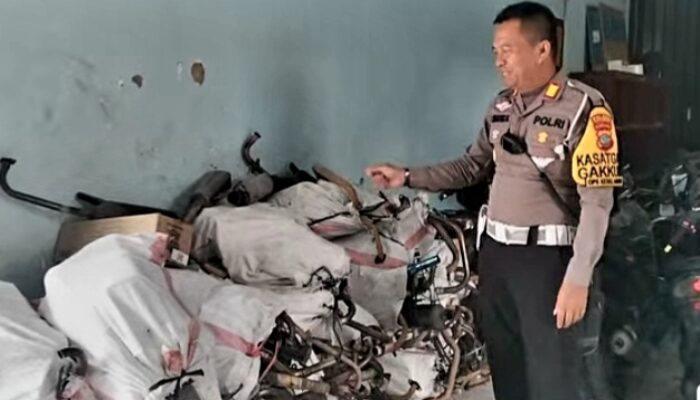 Knalpot Brong Jadi Target, Satlantas Kotamobagu Tancap Gas Operasi Samrat 2026