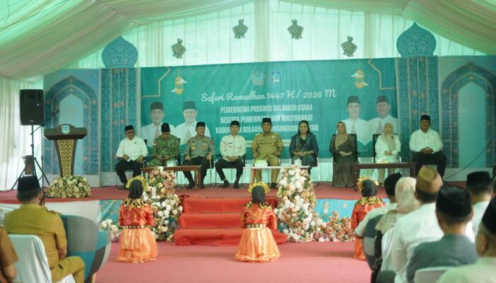 Sambut Safari Ramadan 1447 H Pemprov Sulut, Bupati Iskandar Paparkan Progres Pembangunan Strategis Bolsel di depan Gubernur YSK