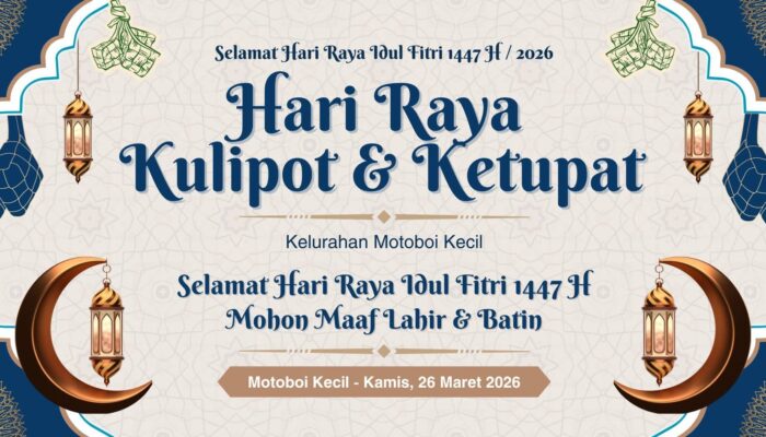 Warga Motoboi Kecil Bakal Gelar Tradisi “Hari Raya Kulipat” Pasca Idul Fitri