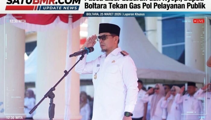 Pasca Libur Lebaran dan Nyepi, Bupati Boltara Tekan Gas Pol Pelayanan Publik