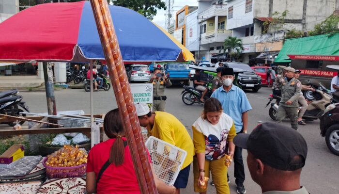 Pemkot Kotamobagu Tertibkan Pasar Senggol Bayangan, Satpol PP Siap Sita Lapak Pedagang