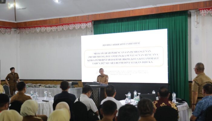 Wali Kota dr. Weny Gaib Resmi Buka Musrenbang RKPD Kota Kotamobagu Tahun 2027