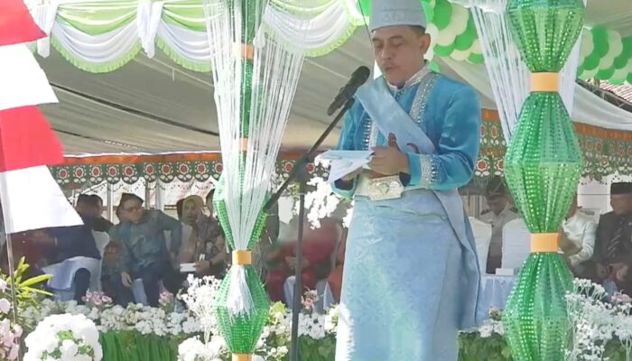 Pemkab Bolmong Gelar Apel Perdana Dirangkaikan HUT ke-72 Kabupaten