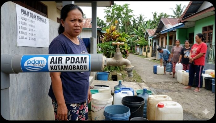 Warga Kopandakan Satu Keluhkan Air PAM Tak Mengalir Lima Hari