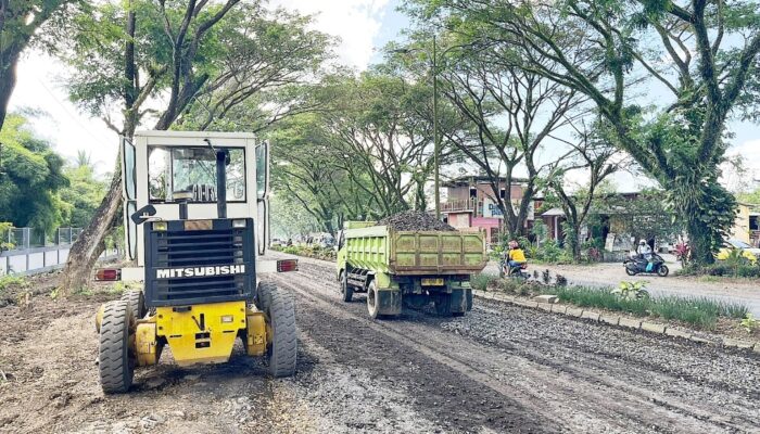 Sering Dikeluhkan, Pemprov Sulut Perbaiki Jl Ir Soekarno Minut