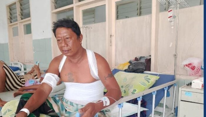 Lima ABK Korban Kebakaran KM Anaya Dievakuasi, Empat Dirawat di Manado