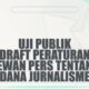 Dewan Pers Gelar Uji Publik Draft Peraturan Dana Jurnalisme