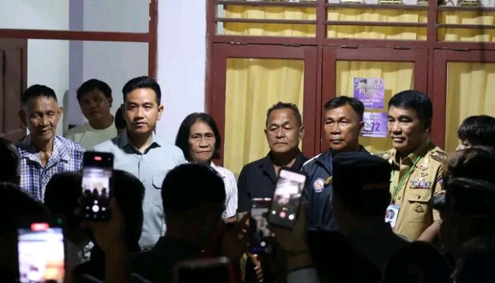 Gubernur YSK Dampingi Wapres Gibran Tinjau Lokasi Terdampak Gempa di Minahasa