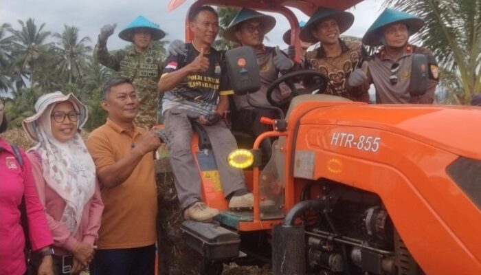 Gapoktan Mocil di Balik Kesuksesan  Panen Raya dan Tanaman Jagung di Perkebunan Mokoit  bersama Polri